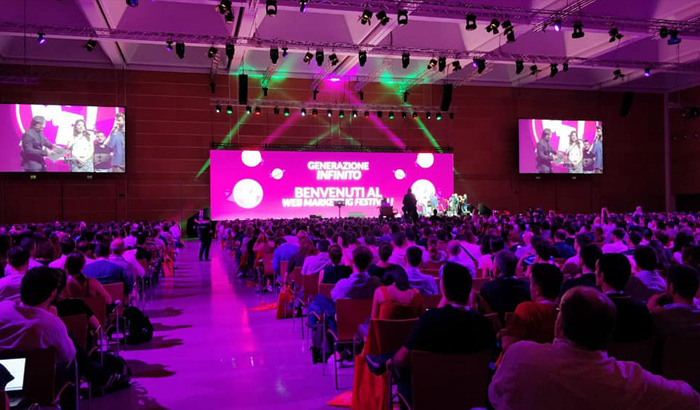 MTN Company al Web Marketing Festival 2018