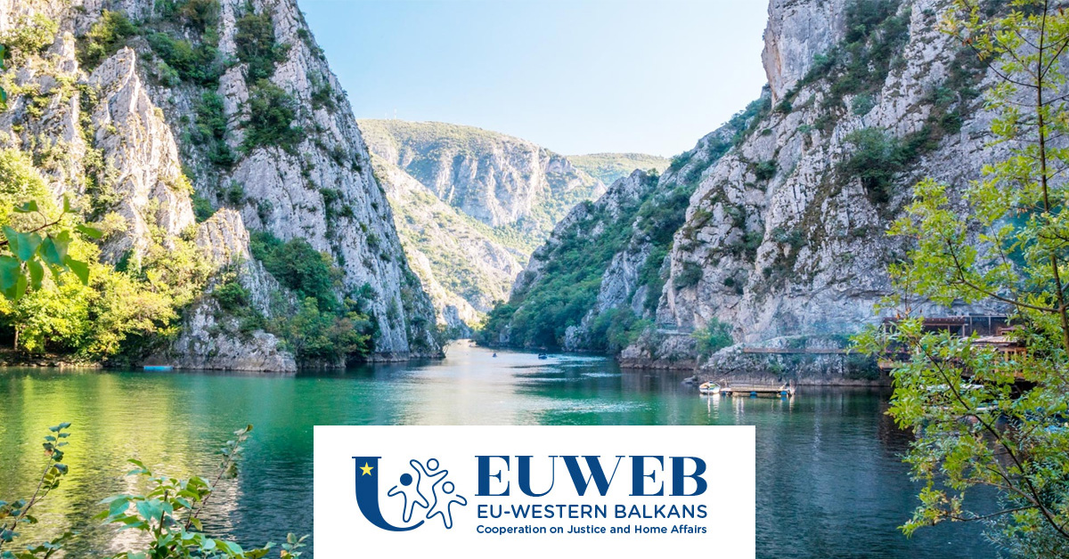 Euweb, il modulo per la cooperazione tra Europa e Balcani Occidentali in materia di giustizia e affari interni.