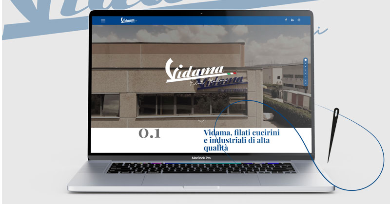 Vidama, il nuovo sito web online