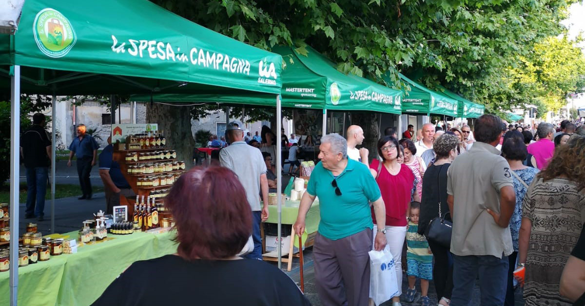 “La spesa in campagna”, domenica 11 luglio il mercatino delle aziende agricole a Cava de’ Tirreni