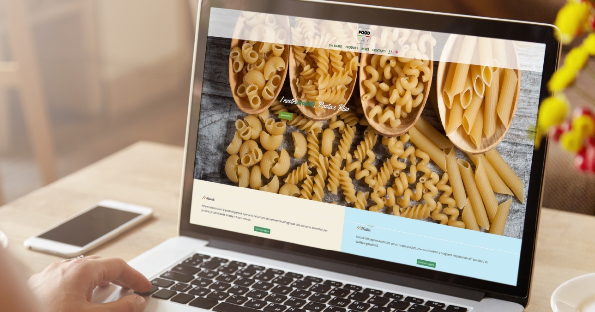 Food Italy, il nuovo sito web è online