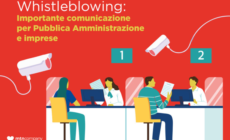 Whistleblowing: importante comunicazione per Pubblica Amministrazione e Imprese