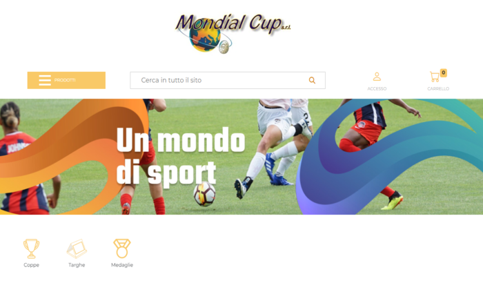 Online il sito di “Mondial Cup”, l’eccellenza nella creazione di trofei e premi personalizzati, al servizio di eventi e celebrazioni