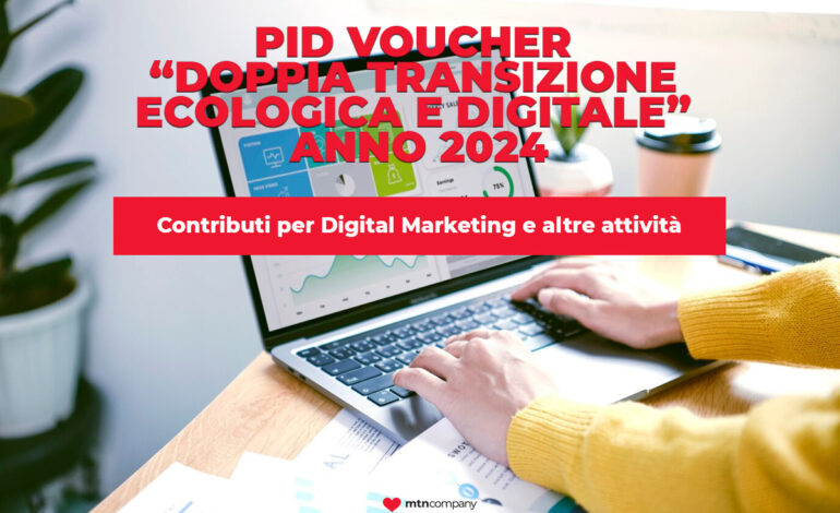 Bando PID voucher “Doppia transizione ecologica e digitale” – Anno 2024