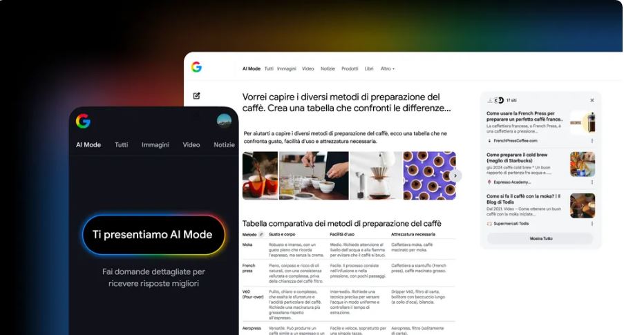 Arriva in Italia AI Mode: come cambia la ricerca su Google